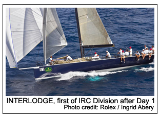 INTERLODGE, first of IRC Division after Day 1, Photo credit: Rolex / Ingrid Abery