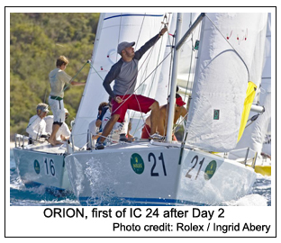 ORION, first of IC 24 after Day 2, Photo by: Rolex / Ingrid Abery
