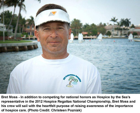 Local Sailor to Represent Hospice by the Sea, Inc. in 2012 Hospice Regattas National Championship 