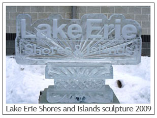 Lake Erie Shores and Islands sculpture 2009.