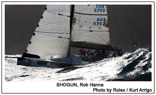 SHOGUN, Rob Hanna, Photo by Rolex / Kurt Arrigo.