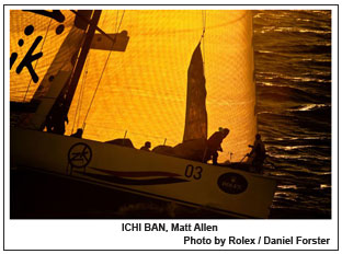 ICHI BAN, Matt Allen, Photo by Rolex / Daniel Forster.