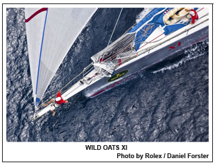 WILD OATS XI, Photo by Rolex / Daniel Forster.