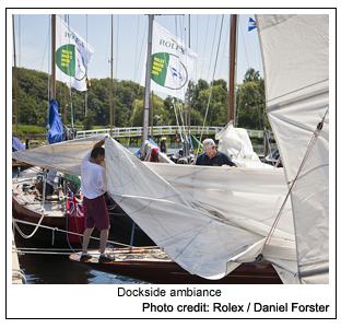 Dockside ambiance, Photo credit: Rolex/Daniel Forster