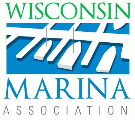 Logo of Wisconsin Marina Association