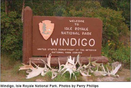 Windigo, Isle Royale National Park. Photos by Perry Phillips