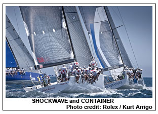 SHOCKWAVE and CONTAINER, Photo credit: Rolex / Kurt Arrigo