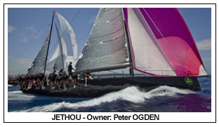 JETHOU - Owner: Peter OGDEN , Photo credit: Rolex / Carlo Borlengh