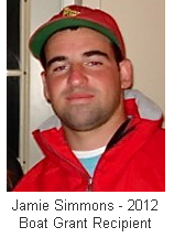 Jamie Simmons - 2012 Boat Grant Recipient