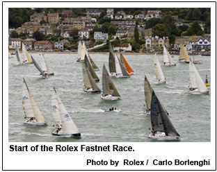 Start of the Rolex Fastnet Race.