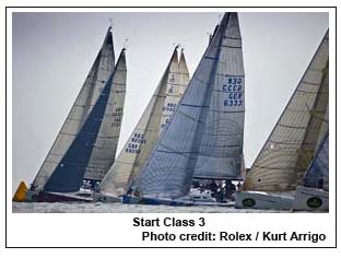 Start Class 3, Photo credit: Rolex / Kurt Arrigo
