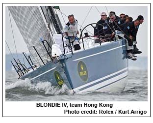 BLONDIE IV, team Hong Kong  , Photo credit: Rolex / Kurt Arrigo