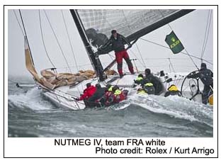 NUTMEG IV, team FRA white, Photo credit: Rolex / Kurt Arrigo