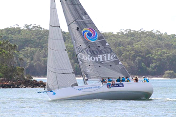 Sail Port Stephens 2013, Nelson Bay (Aus), Commodore's Cup, Colortile  Teri Dodds