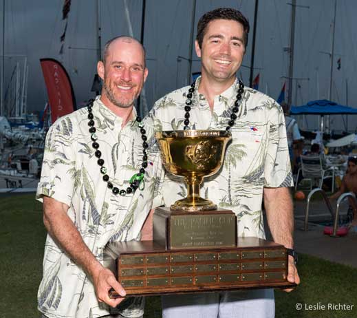 Photo: Mark English and Ian Rogers, 2016 Pacific Cup Champions.