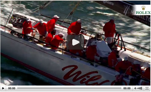 First Finisher - Wild Oats XI seals a historic line honours triumph