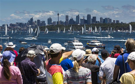 Worldwide Attention - Rolex Sydney Hobart 2014
