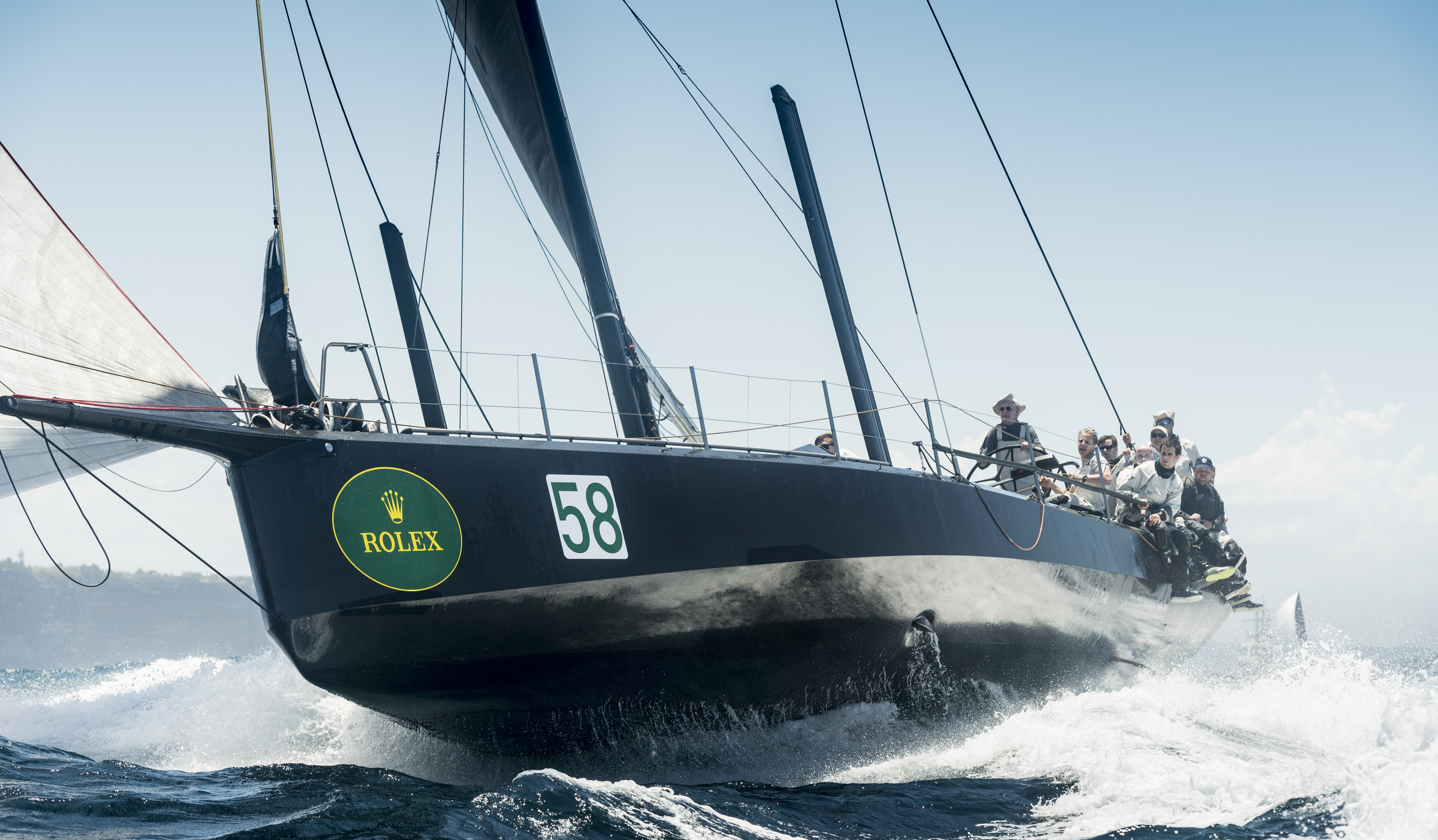 Jen Kellinghusen's Ker 56 VARUNA is one of twelve overseas entries taking part in the 2016 Rolex Sydney Hobart Yacht Race