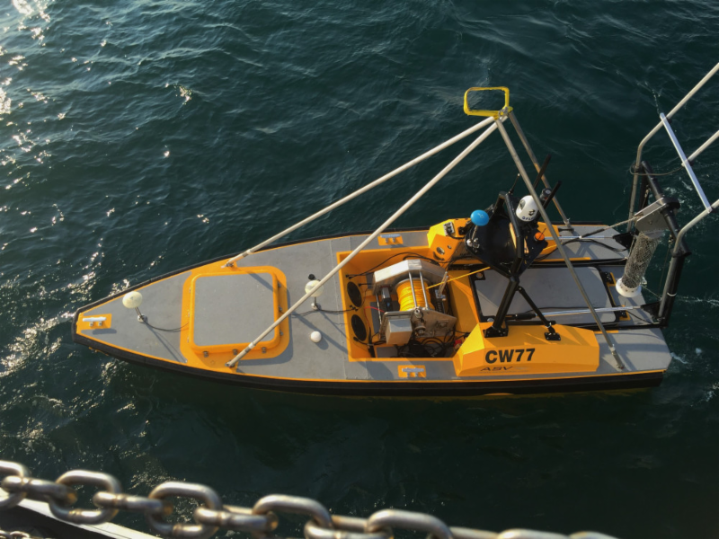 NOAA evaluates the C-Worker 5 USV for surveying