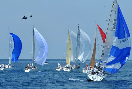 Last year’s Bell’s Beer Bayview Mackinac Race hosted 226 boats. (Photo credit Bayview Yacht Club/Martin Chumiecki)