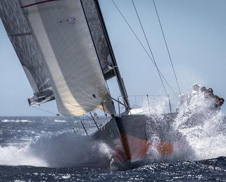 NEAR MISS (SUI), during the third inshore race in Saint-Tropez 