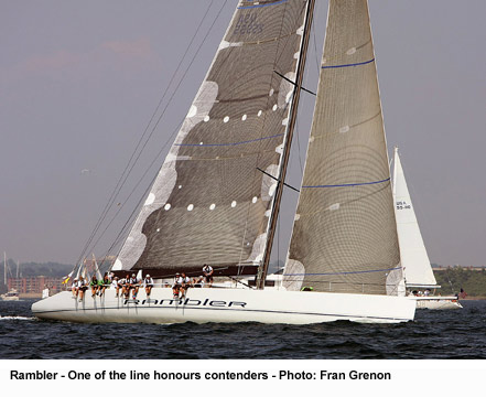 Rambler - One of the line honours contenders - Photo: Fran Grenon
