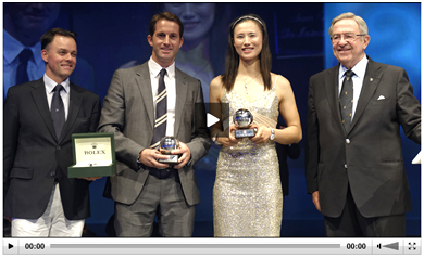 ISAF Rolex World Sailor of the Year Awards(video)