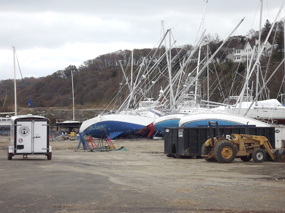 Just Three Weeks After Sandy Struck, BoatUS Claims Team Clearing The Way