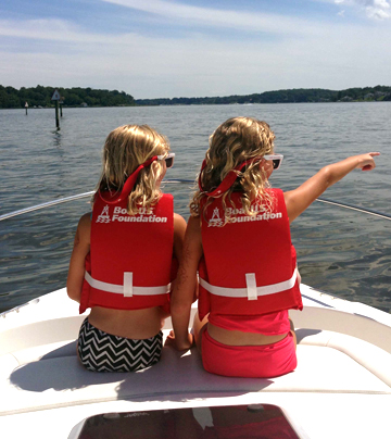 Donating to the BoatUS Foundation helps keep kids safe.