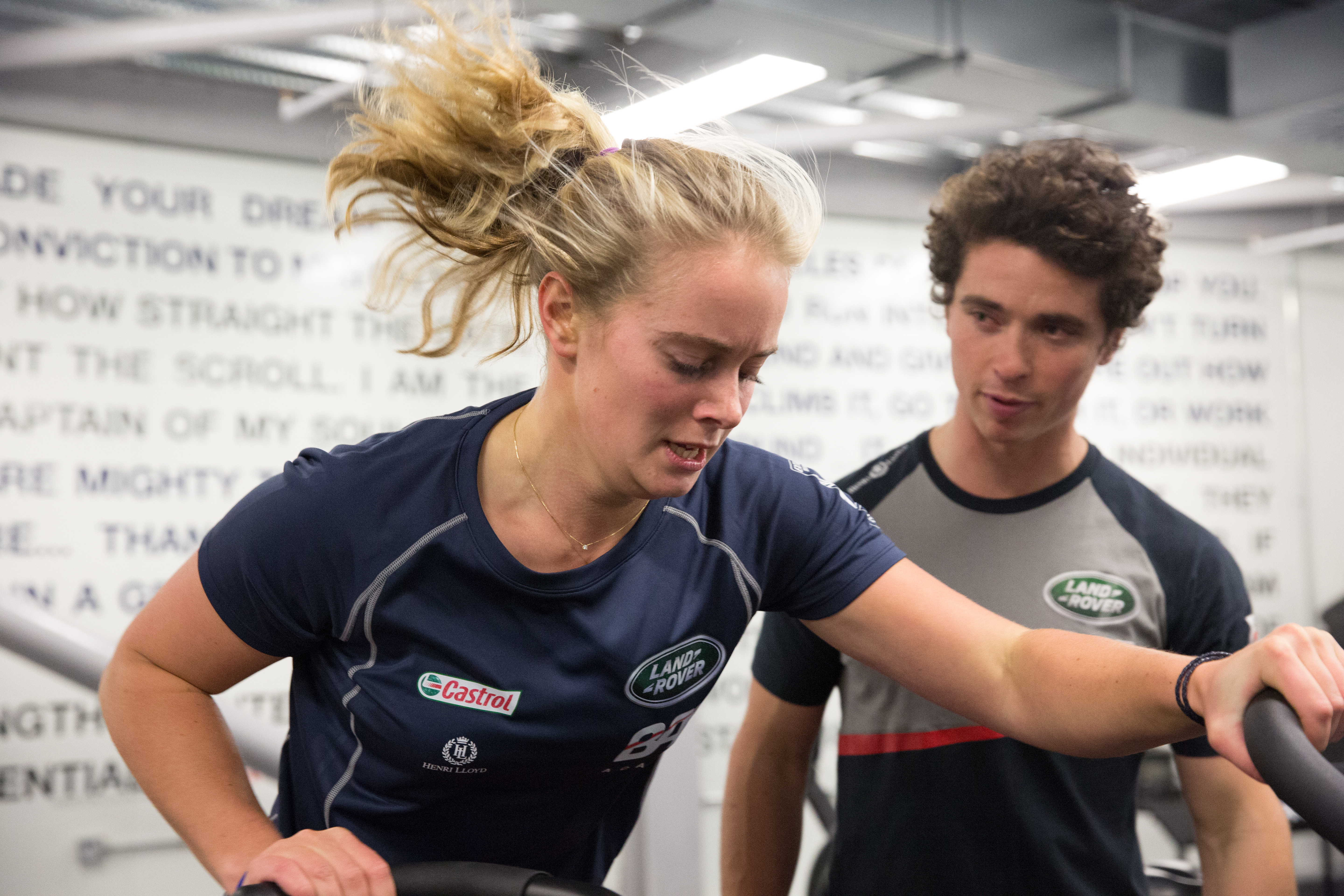 Annabel Vose joins Land Rover BAR Academy (c) Harry KH