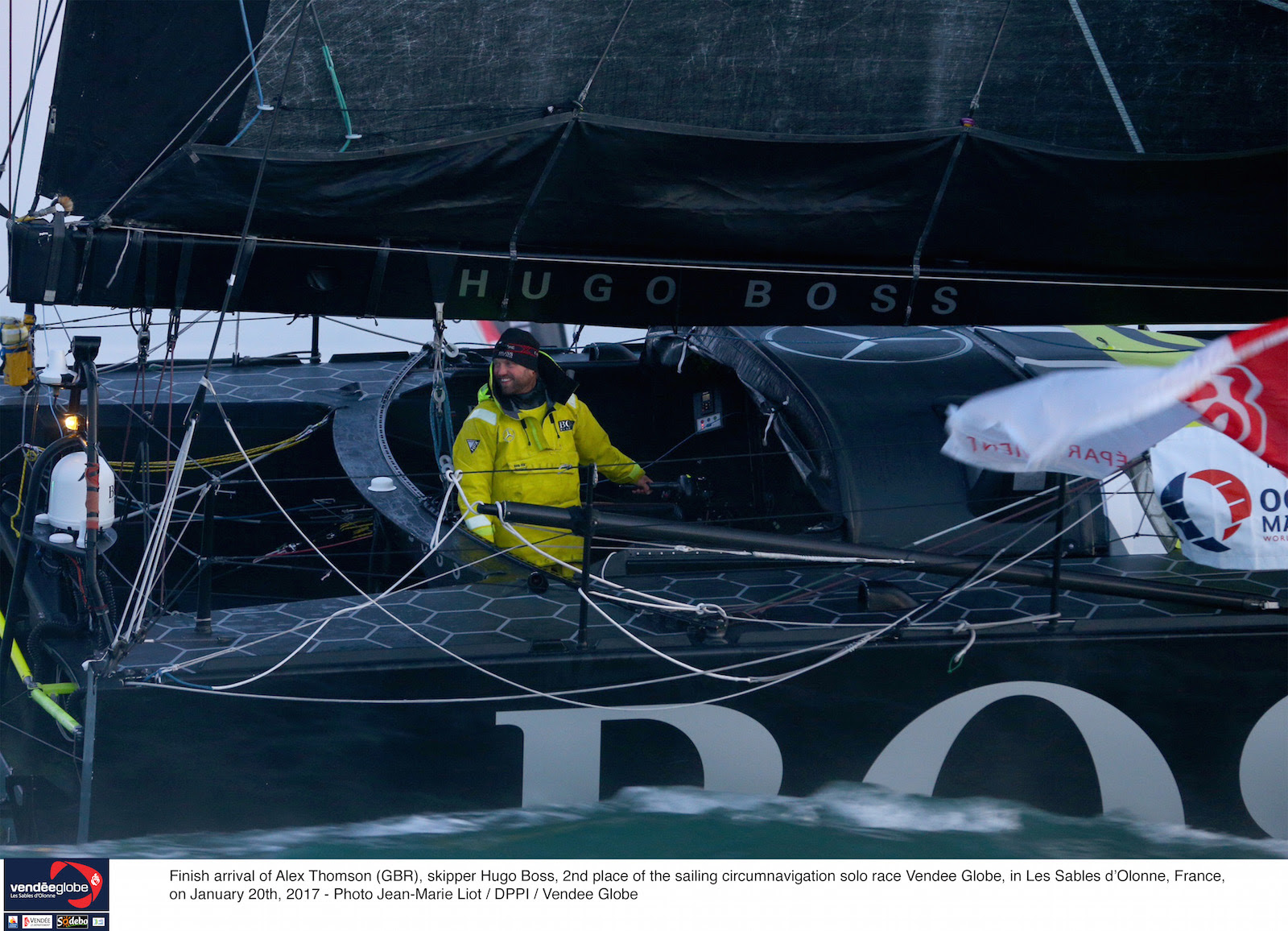 Thomson claims second in historic Vendée Globe race