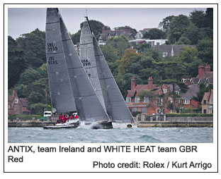 ANTIX team Ireland and WHITE HEAT team GBR Red, Photo credit: Rolex / Kurt Arrigo