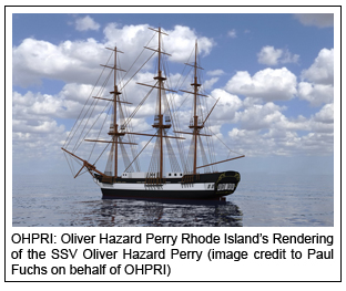 Oliver Hazard Perry Rhode Island�s Rendering of the SSV Oliver Hazard Perry (image credit to Paul Fuchs on behalf of OHPRI)