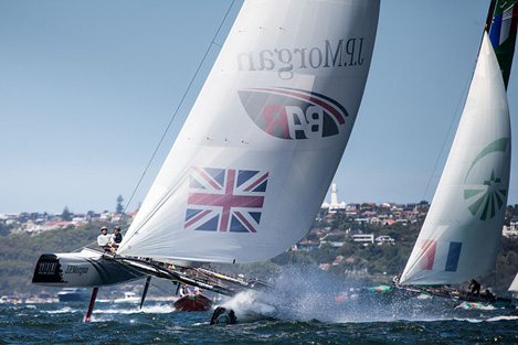 J.P. Morgan BAR take their first win of the event 