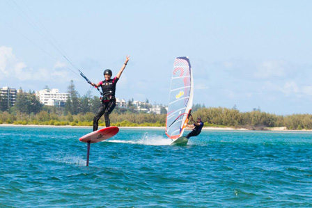 Queensland's Lisa Hickman, one of this year's ISAF Sailing World Cup - Melbourne Kiteboarding competitors