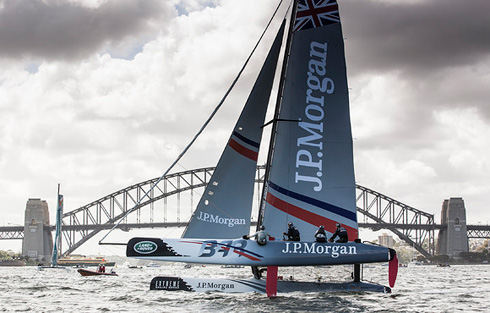 Race day two in Sydney for J.P. Morgan BAR (c) Lloyd images