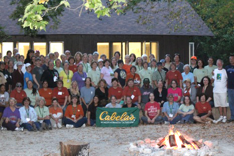 The 2013 BOW class held in Grafton, Illinois at Pere Marquette. Photo: Illinois Department of Natural Resources.