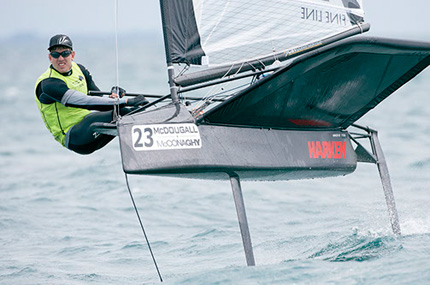 Peter Burling (NZL) - Thierry Martinez