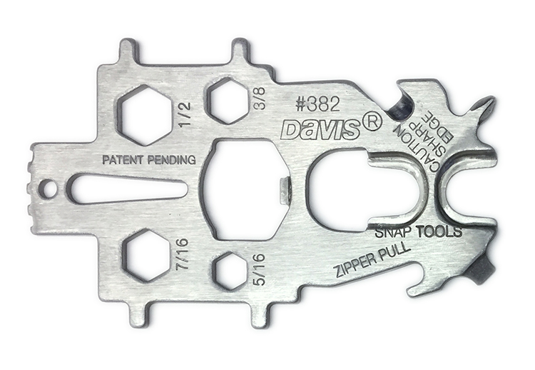 Davis Instruments - Snaps, Zippers - New Pocket Tool