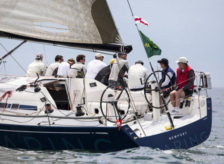 John Hele�s Swan 42 Daring at the 158th New York Yacht Club Annual Regatta