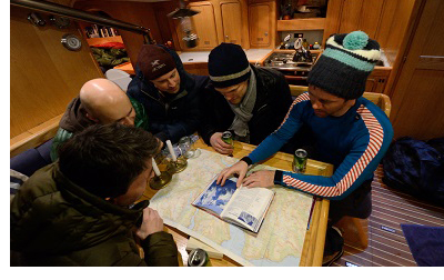 Men in Sailing Boat credit Jon Amtrup