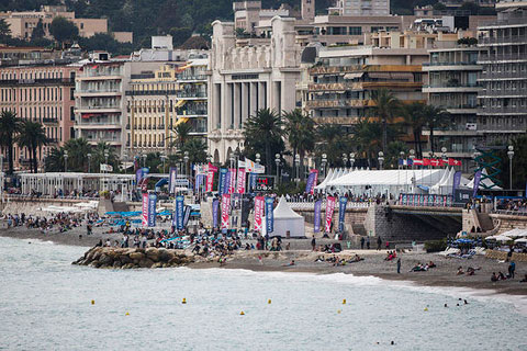 The Extreme Sailing Series returns to Nice - the capital of the Cote dAzur (C) Lloyd images