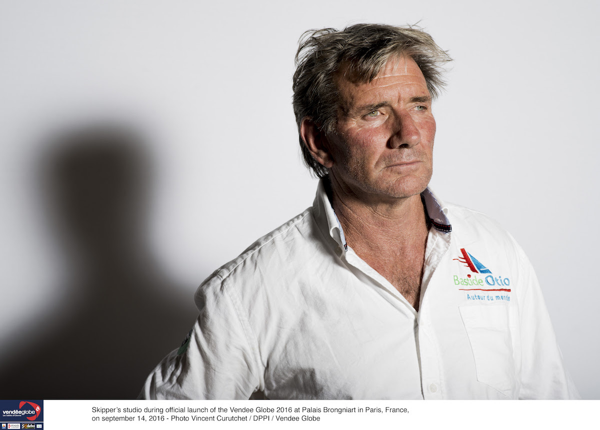 Skipper's studio during official launch of the Vendee Globe 2016 at Palais Brongniart in Paris, France, on september 14, 2016 - Photo Vincent Curutchet / DPPI / Vendee Globe