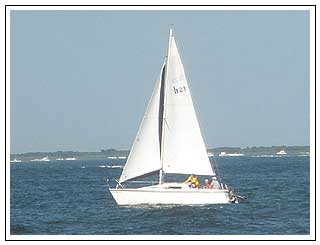 Hunter 23' Sailboat