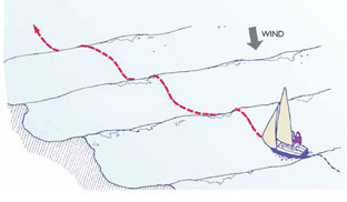 These waves are unusually large, uniform and rounded on top