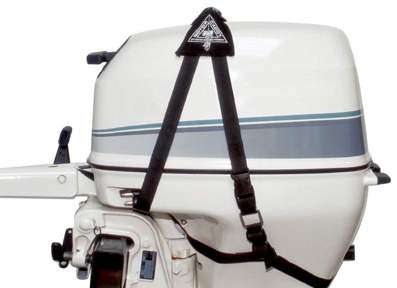 Moving or transporting an outboard motor presents difficulties. Even small motors are bulky and awkward to carry, particularly when wet or oily. Davis Instruments offers the Motor Caddy to make hoisting and carrying most 2 to 15 hp outboards quick, simple and safe.