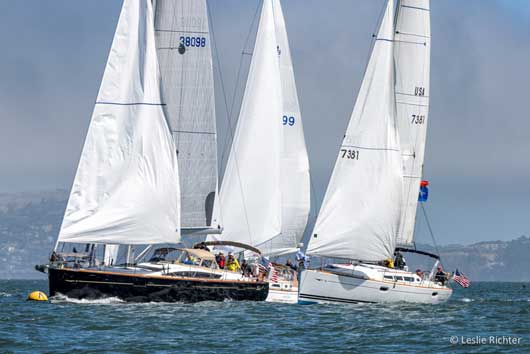 Ticket II leads the charge at the start.