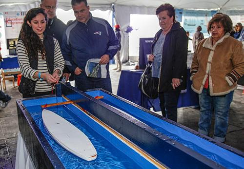 Test tank is checked out in the One Ocean Exploration Zone