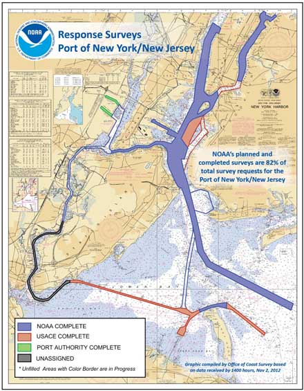 Bonus photo for the day: Ensign Brittany Anderson, onboard the Thomas Jefferson, captured this picture of one of the TJ’s high-tech survey boats (called a “launch”), as they left to survey the East River this morning