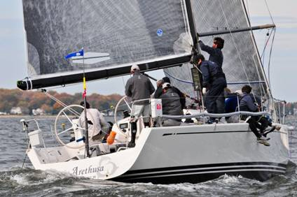 Phil Lotz’s Swan 42 Arethusa took first place in IRC 2